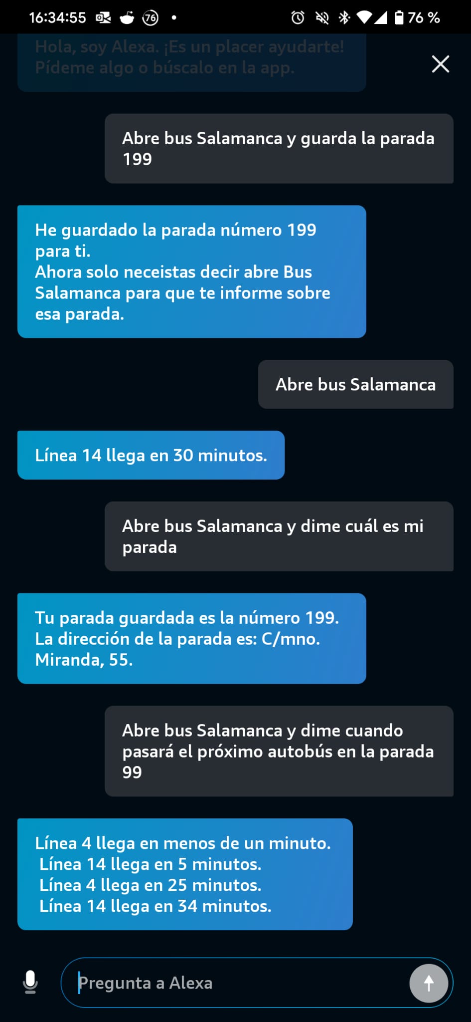 Screenshot of the skill